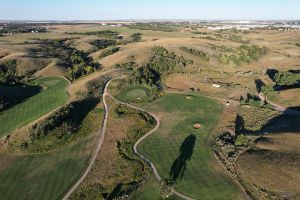 Minot 14th Aerial Fairway